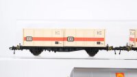 Fleischmann H0 Konvolut Containertragwagen beladen...