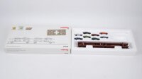 Märklin H0 47123 Doppel-Autotransportwagen beladen...