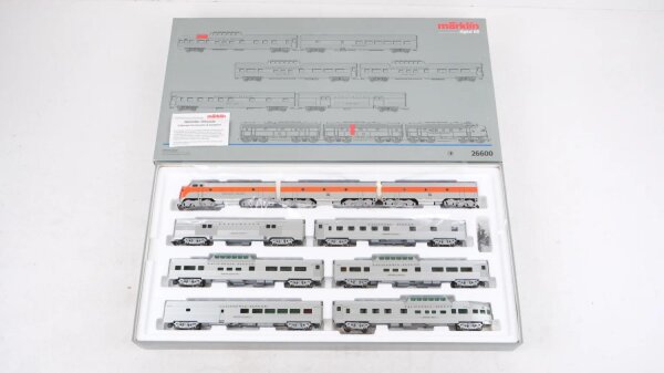 Märklin H0 26600 California Zephyr Western Pacific Rail Road Wechselstrom Digital Sound