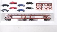 Märklin H0 47125 Set mit 2 Autotransportern Porsche DB AG