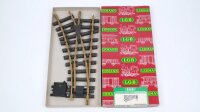 LGB G 1210/1215 Weiche links R1 30 Grad, 1x Handantrieb