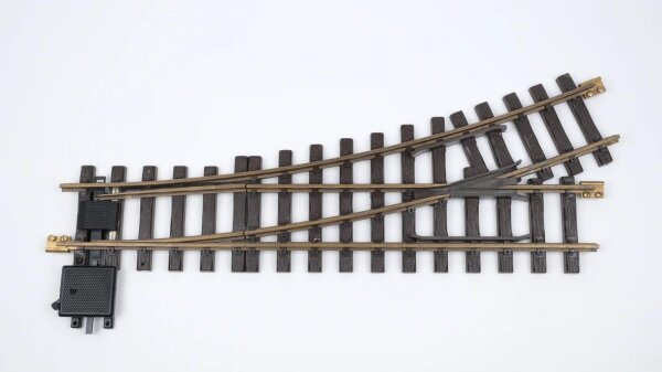 LGB G 1615/16150 Weiche links R3 22,5 Grad mit Handantrieb