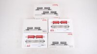 Märklin H0 47083 Güterwagen-Set Containertragwagen DSB