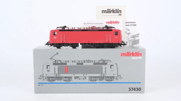 Märklin H0 37430 Elektrische Lokomotive BR 143 der DB AG Wechselstrom Digital