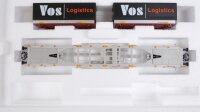 Märklin H0 47081 Güterwagen-Set Containertragwagen Vos Logistics HUPAG