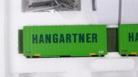 Märklin H0 47453 Taschenwagen-Set "Hangartner" Sdgkms der SBB