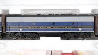 Märklin H0 37618 Dieselelektrische Lokomotive F 7 mit Tin Plate Caboose B&O Wechselstrom Digital Sound mfx