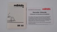 Märklin H0 37379 E-Lok Milch BR 101 029-7 DB Wechselstrom Digital
