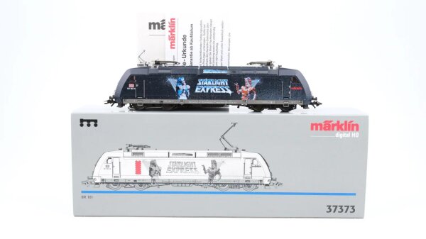 Märklin H0 37373 Elektrische Lokomotive BR 101 "Starlight Express" der DB AG Wechselstrom Digital