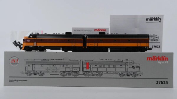Märklin H0 37623 Diesel-elektrische Lokomotive Typ F 7 A+B The Milwaukee Road Wechselstrom Digital Sound