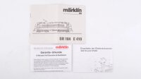 Märklin H0 37310 E-Lok BR 184 002-4 DB Wechselstrom Digital