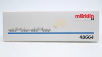 Märklin H0 48664 Schwerlastwagen-Set Stahlbrammen DB