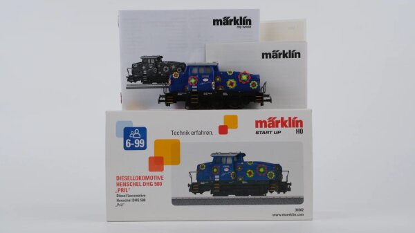 Märklin H0 36502 Diesellok Alter Herr Typ DHG 500 Pril Henkel Henschel Digital