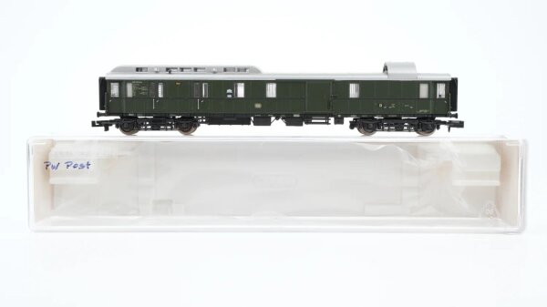 Fleischmann N 8636K Post- und Gepäckwagen PwPost 4ü-28 DB