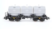 Piko H0 54450 - 5 Kalkkübelwagen Slmmp DR