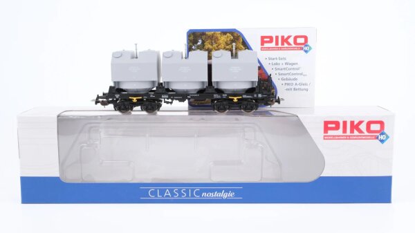 Piko H0 54450 - 4 Kalkkübelwagen Slmmp DR