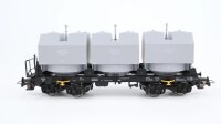 Piko H0 54450 - 4 Kalkkübelwagen Slmmp DR