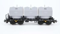 Piko H0 54450 - 4 Kalkkübelwagen Slmmp DR