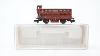 Fleischmann N 8361K Viehwagen mit Bremserhaus Ven DRG