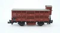 Fleischmann N 8361K Viehwagen mit Bremserhaus Ven DRG