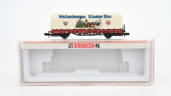 Arnold N 4470 Rungenwagen mit Plane Weltenburger Kbs 442 DB