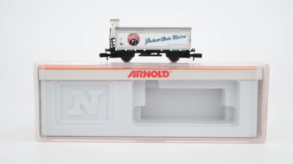 Arnold N 4263 Bierwagen mit Bremserhaus "Pschorr Bräu Weisse"