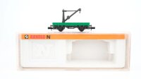 Arnold N 4660 Niederbordwagen mit Ladekran DB