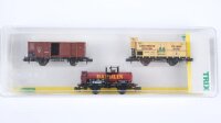 Minitrix N 15128 Güterwagen Set KPEV Kesselwagen...