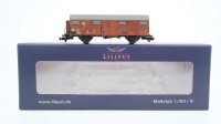 Liliput N L265030 gedeckter Güterwagen mit...