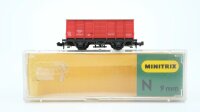 Minitrix N 51 3514 00 Gedeckter Güterwagen...