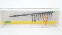 Minitrix N 15330 Flachwagen, Ladung: Statue und Sockel Hrz K.Bay.Sts.B.
