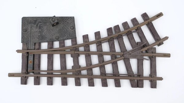 LGB G 1210/1215 Weiche links R1 30 Grad, 1x Handantrieb (alt)