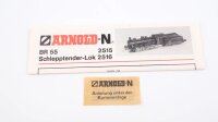 Arnold N 2515 Dampflok BR 55 3599 DB