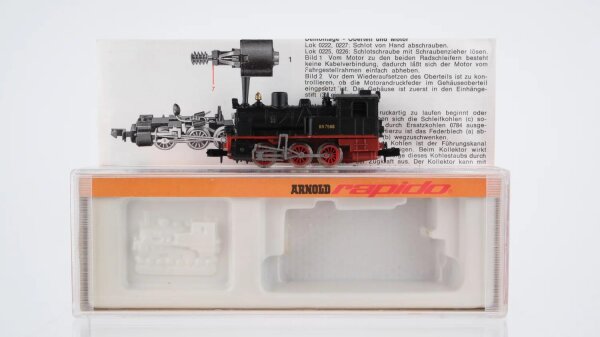 Arnold N 0222 Dampflok BR 89 7568 DB Gleichstrom