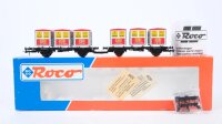 Roco H0 46997 Behältertragewagen (013 974, Rei "Von Haus zu Haus") DB