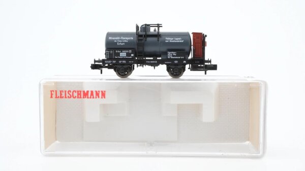 Fleischmann N 8847K Kesselwagen mit Bremserhaus K.P.E.V.