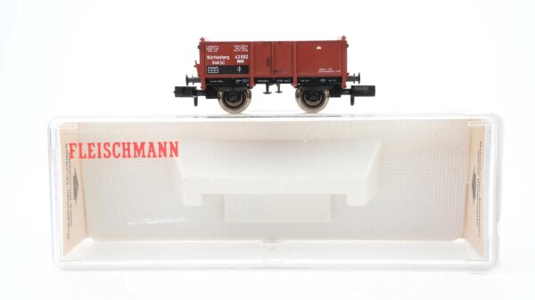 Fleischmann N 8827 Hochbordwagen Omk K.W.St.E.