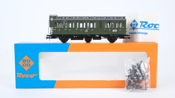 Roco H0 44206A Abteilwagen 2. Kl. mit Bremserhaus DB