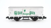 Fleischmann N 8362 Gedeckter Güterwagen Bitburger Pils G 10 DRG