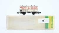 Minitrix N 13643 Gedeckter Güterwagen Bolle G 10...