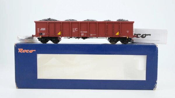 Roco H0 66509 Hochbordwagen mit Ladung PKP