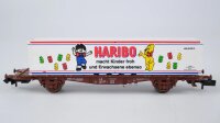 Minitrix N 13866K Containertragwagen Haribo Lgis 598 DB