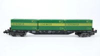 Minitrix N 51 3511 00 Containertragwagen...