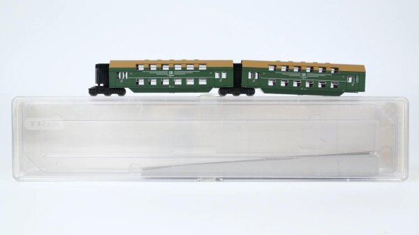 Minitrix N 13393 Doppelstockmittelwagen 2. Kl DBvq DR