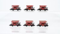 Fleischmann N Konvolut Trichterwagen DR