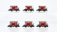 Fleischmann N Konvolut Trichterwagen DR