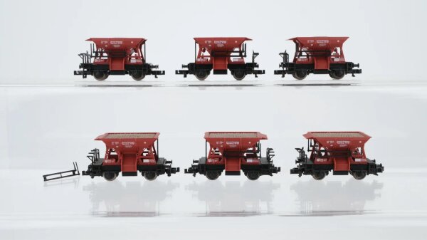 Fleischmann N Konvolut Trichterwagen DR