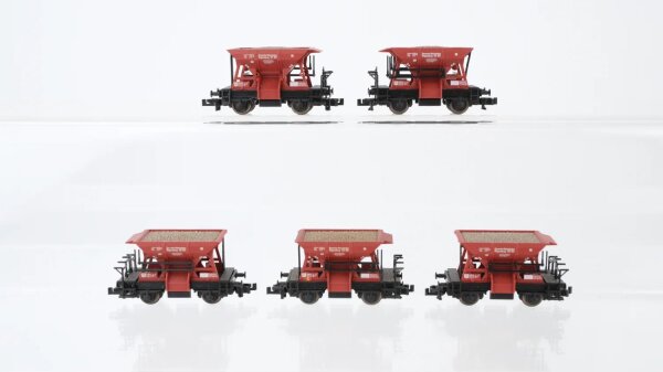 Fleischmann N Konvolut Trichterwagen DR