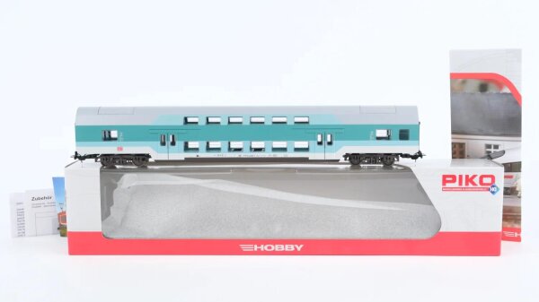 Piko H0 57680 Doppelstock Sitzwagen DBmu 748, 50 80 25-13 080-0 DB