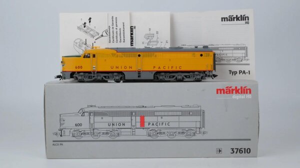 Märklin H0 37610 Diesellokomotive ALCO Typ PA-1 Reihe 600 der UP Wechselstrom Digital Sound